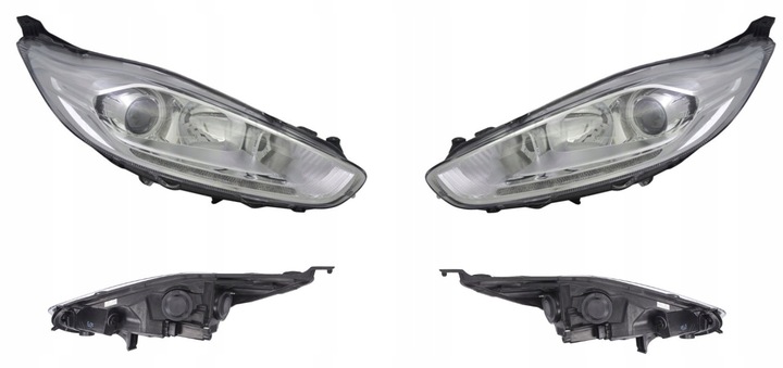 фото №1, Фара лампа ford fiesta 13-17 led l+p tyc