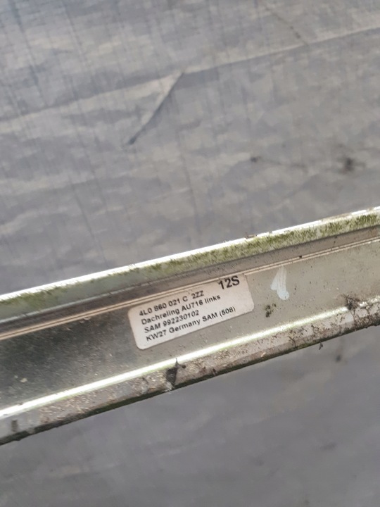 фото №7, Audi q7 4l рейлінги дахові хром 4l0860021c/022c