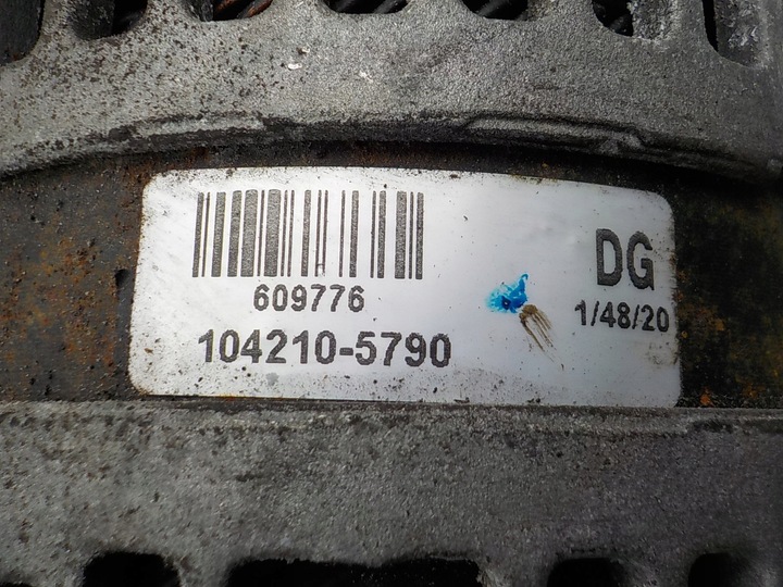 фото №8, Ford focus mk2 1.8 16v qqdb генератор 104210-5790