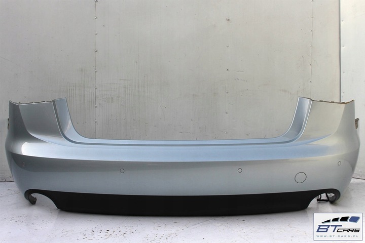 фото №8, Audi a6 sedan зад бампер задний + крышка багажника 4g 4g5 цвет: lx7s - серебристый