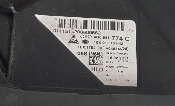 фото №3, Audi a6 c7 4g повний led 4g0941773c 4g0941774c новий