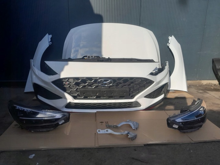 фото №11, Комплектний перед бампер капот hyundai i30n iii рестайлінг 2.0 tgdi білий
