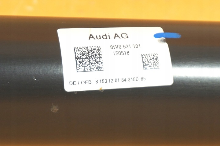 фото №9, Audi a4 8w b9 70km 2.0 tfsi wał приводной кардан 8w0521101