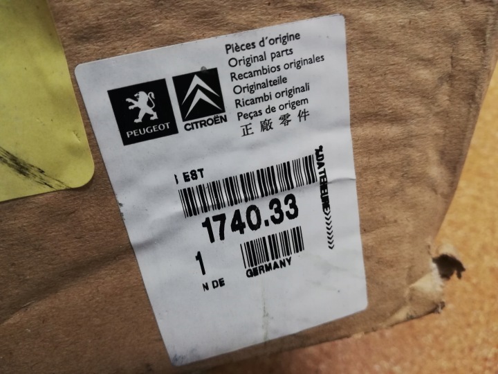фото №7, Фільтр частинок твердих dpf citroen c8 jumpy peugeot 807 expert 174033 oe!