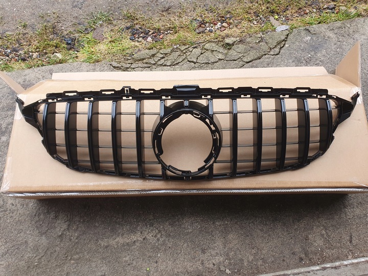 фото №6, Решітка радіатора решітка mercedes w205 рестайлінг 2019+ gt чорний чорний