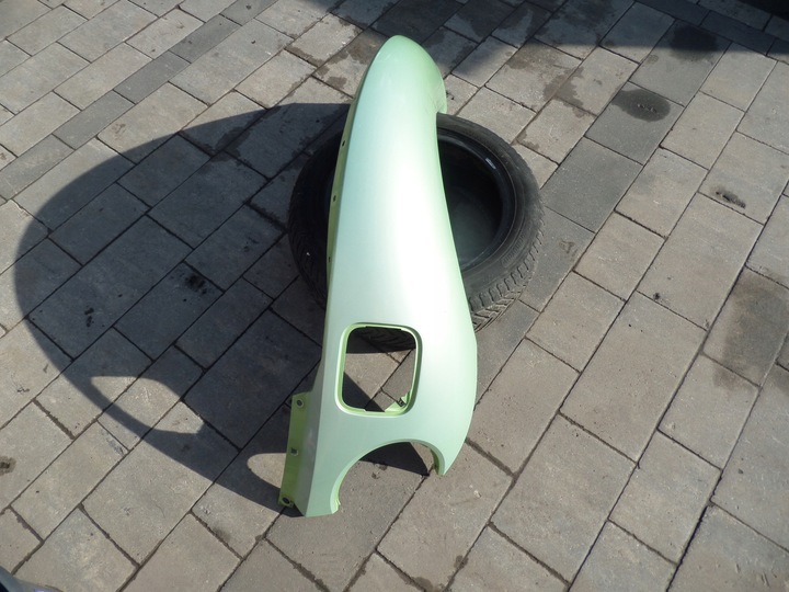 фото №11, Крило праві зад задній vw new beetle 98-05 колір lg6v