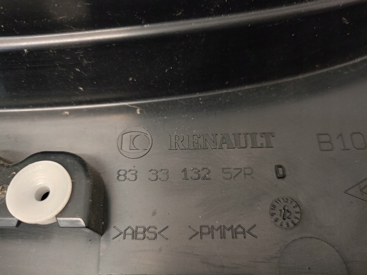 фото №8, Захист планка крила зад правий renault zoe