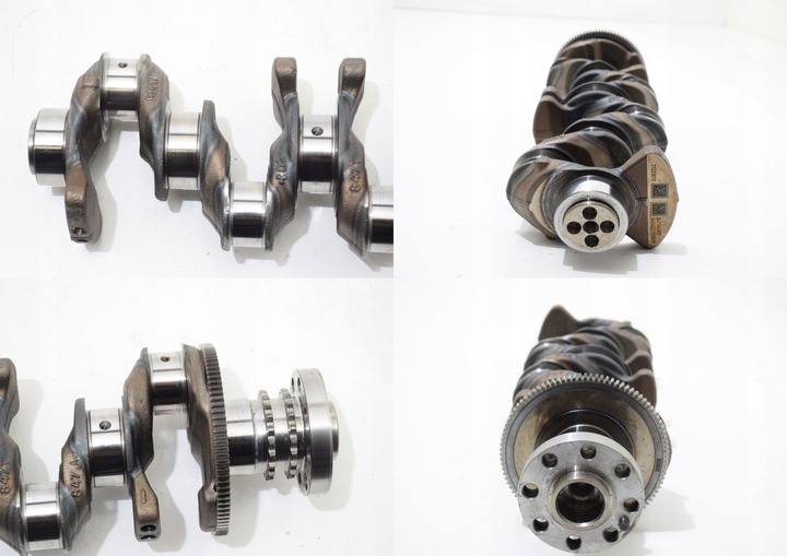 фото №15, Bmw f70 u06 u11 u10 18d 20d 2,0d b47c20b dół блок двигуна wał колінчастий поршні