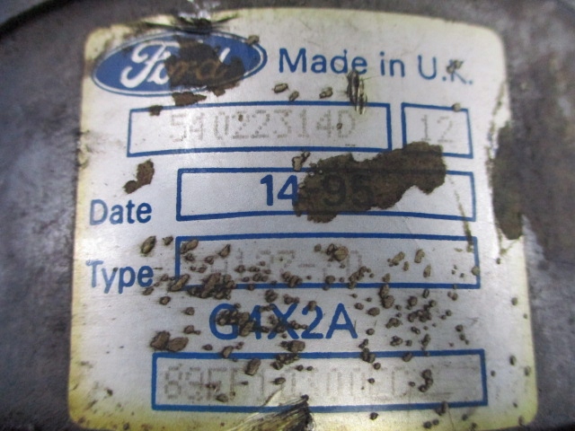 фото №5, Sierra fiesta 1.8d генератор 89ff10300ec testowan