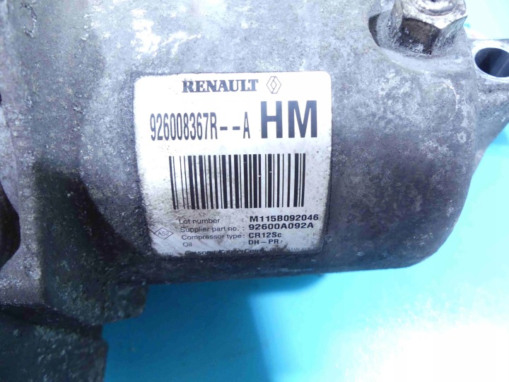 фото №8, Компресор кондиціонера renault fluence 1.6 sce