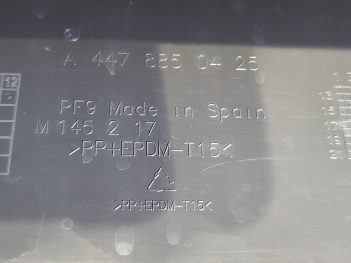 фото №7, Бампер перед переднее mercedes vito w447 a4478850425