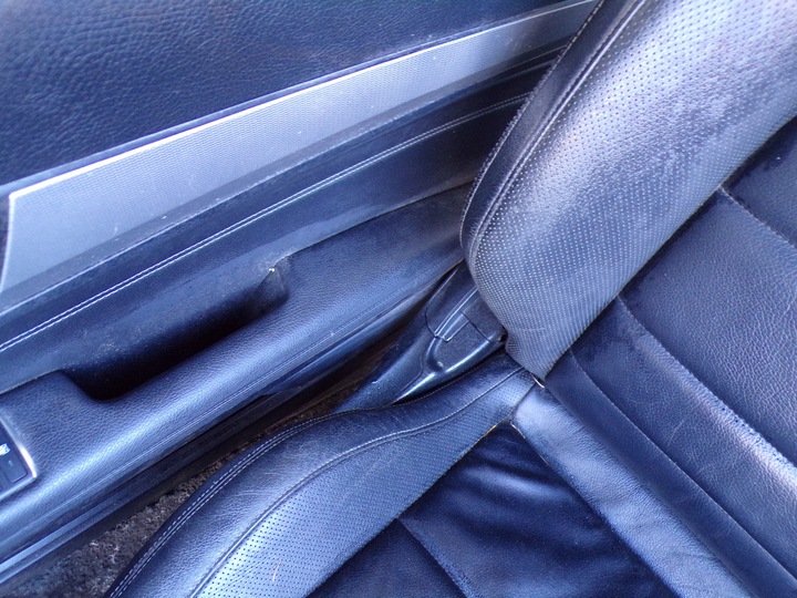 фото №9, Сидіння шкіряні шкіра комплект обшивки mercedes w207 купе