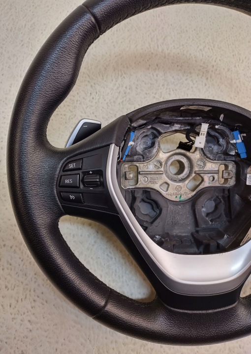 фото №7, Bmw 3 gt f34 кермо шкіряний мультифункція пелюстки 62562180e