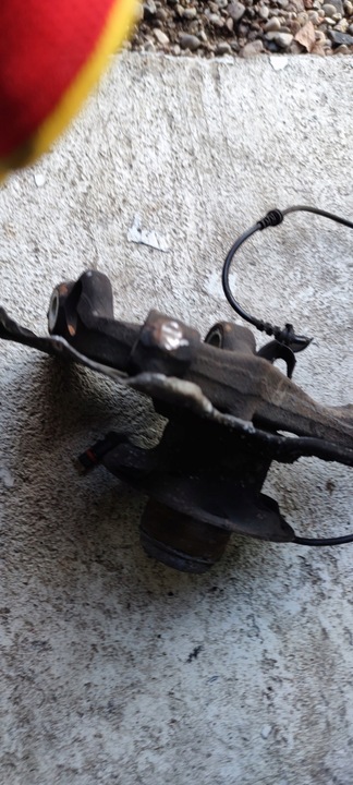 фото №9, Mercedes w221 поворотна опора ступиця ліва передня оригінал