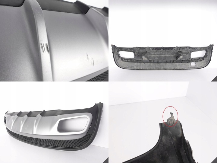 фото №11, Mercedes gla x156 w156 45 amg спойлер диффузор зад