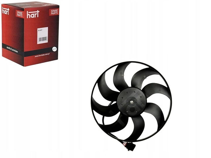 фото №1, Вентилятор охолодження. polo 1.2-1.4 16v 01- hart