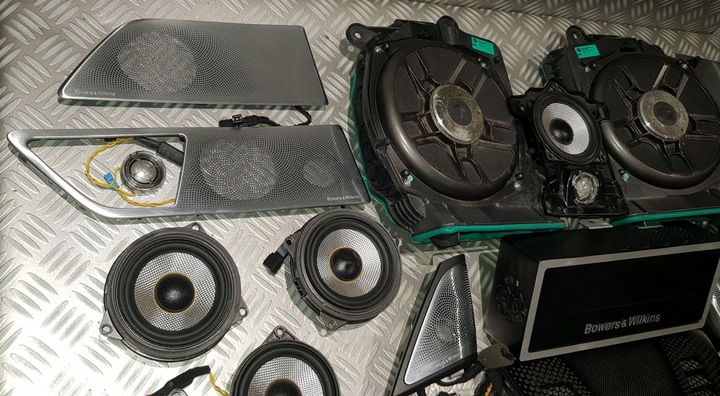 фото №10, Bmw 7 g11 g12 аудио bowers wilkins усилитель динамики рамки защитные накладки led kpl