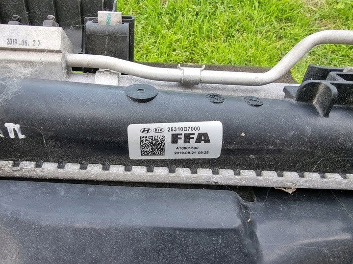 фото №7, Kia sportage iv 16- комплект радіаторів води механічна коробка передач 25310-d7000 1.6d