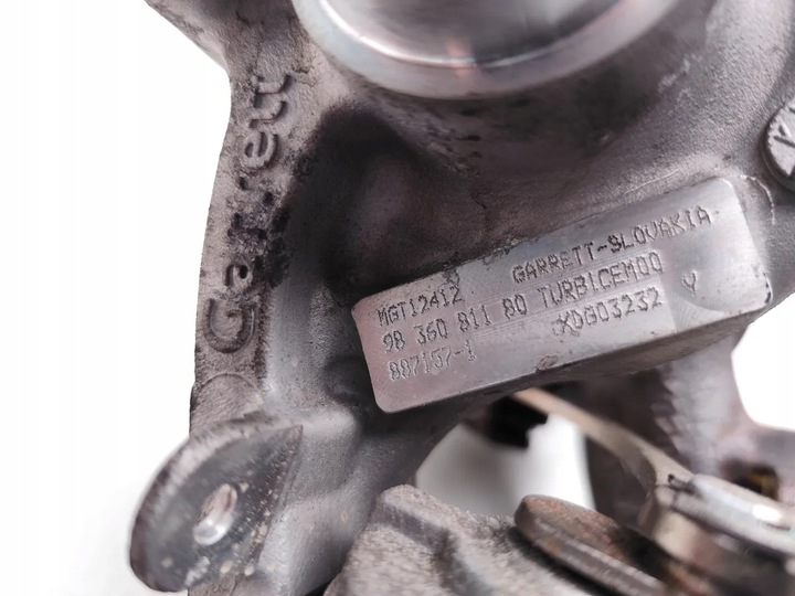 фото №7, Peugeot 208 турбіна 1.2 puretech 130 бензин 96kw 131 hp 9836081180 2021