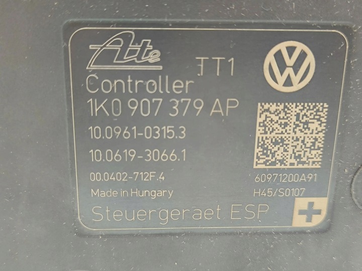 фото №7, Skoda octavia mk2 1z 2005 насос abs