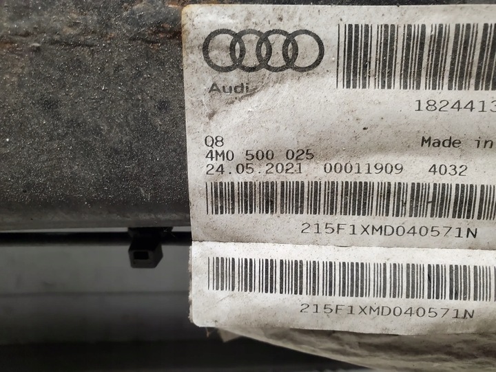 фото №7, Audi sq8 2021 4.0 бензин 373kw 4m0505235ca задний балка задние oem