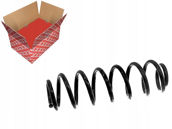 фото №2, Пружина skoda octavia 1z3 1.8 tsi 2004.02-2013.06