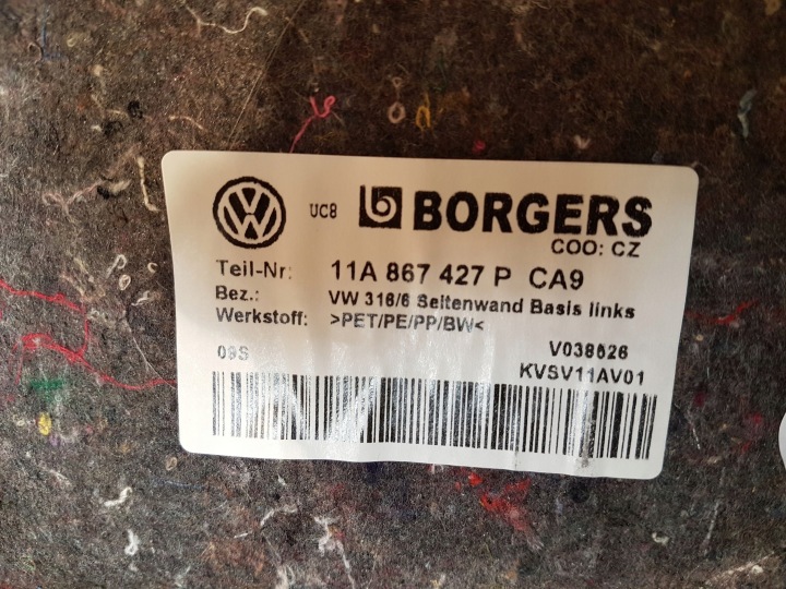 фото №6, 2022 volkswagen id.4 пластик боковой сиденья 11a867427p