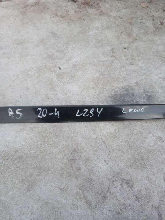 фото №16, Audi a5 8t планка пороговая декоративная защитная s-line!!! lz9y левая!!! 20-4