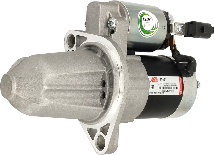 фото №14, Стартер as-pl s5131 nissan x-trail primera m1t87181 12v 1.40 kw