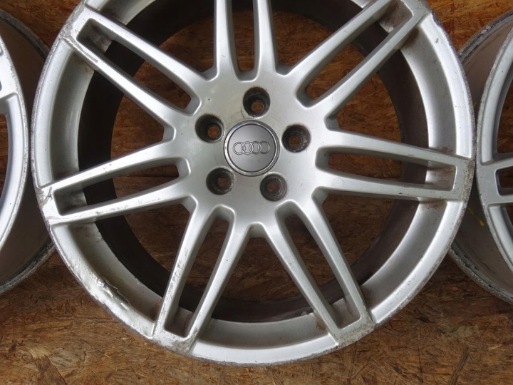 фото №10, Audi a6 c6 a8 d3 диски 19 дюймів 8.5j et 48 5x112 пряме комплект 4f0601025ba