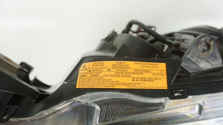 фото №11, Лампа лівий перед ліва передня ксенон subaru impreza gh 3 iii 07-12 uk rhd