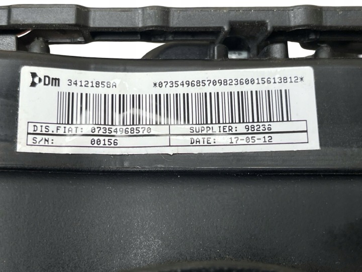 фото №7, Повітряна подушка кермо fiat doblo 2 2012 07354968570