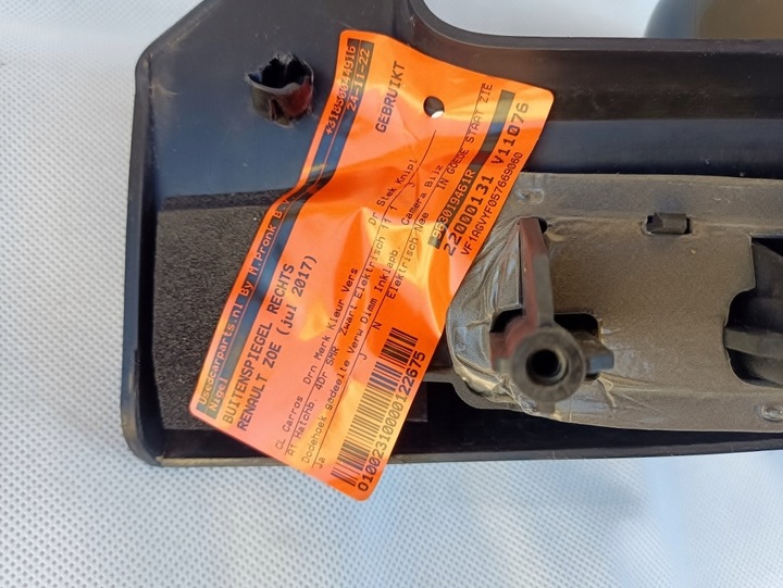 фото №6, Renault zoe зеркало правые 11 pin