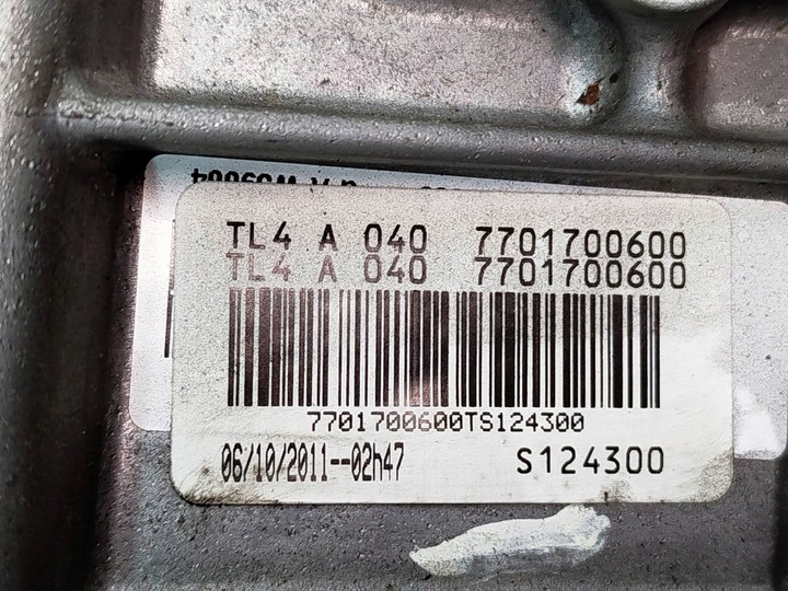 фото №6, Коробка передач коробки передач tl4a040 tl4018 renault megane 3 1.5 dci
