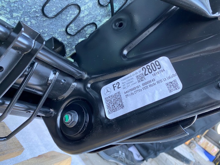 фото №8, Mercedes benz v w447 сидіння сидіння зад a4479508101