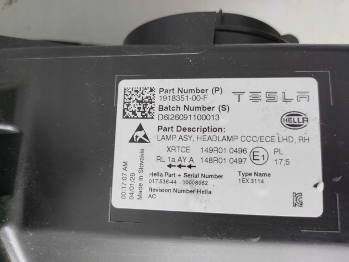 фото №9, Tesla y juniper 25- повний led фара права перед 1918351-00-d