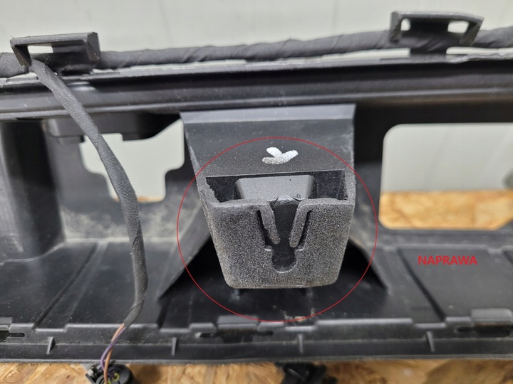 фото №14, Ковзун кріплення бампера установка pdc зад mercedes cla w118 c118 x118