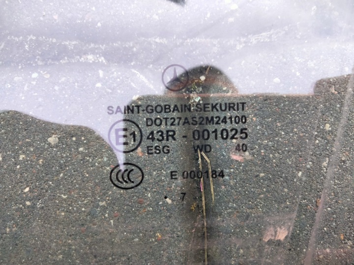 фото №2, Стекло левый перед mercedes clc 203