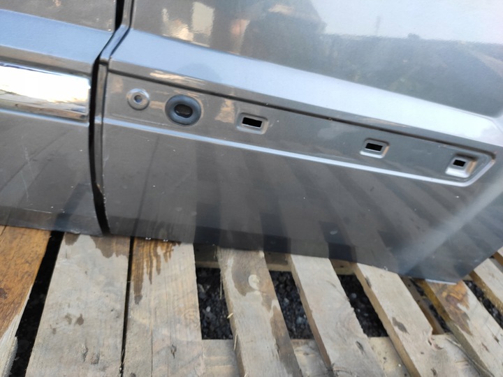 фото №8, Jeep grand cherokee wk дверь левый зад тёмный серый bdb оригинал