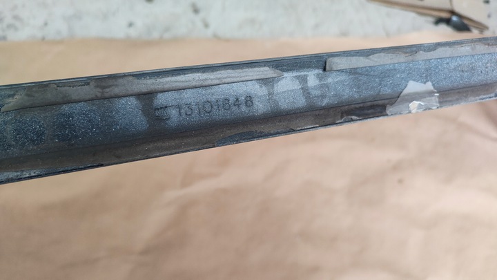 фото №6, Планка двері лівий перед 13101648 opel vectra c hb код фарби z157