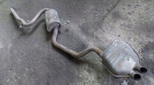 фото №6, Vw jetta v 06r 2.0 tdi глушитель выхлоп