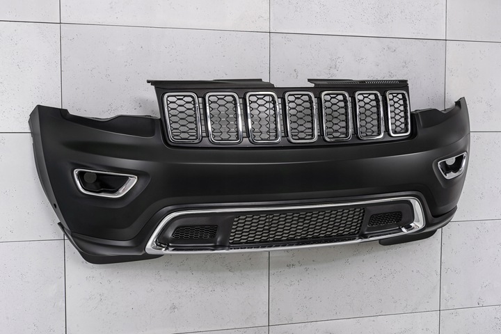 фото №8, Jeep grand cherokee wk2 17-21 комплектный бампер переднее bez pdc 6eb83tzzaa