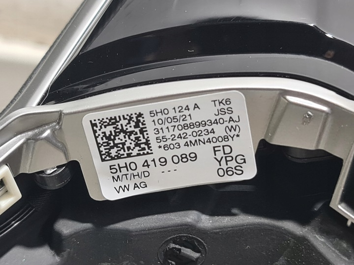 фото №12, Кермо з підігрівом vw golf 8 passat gte r-line 5h0959542c