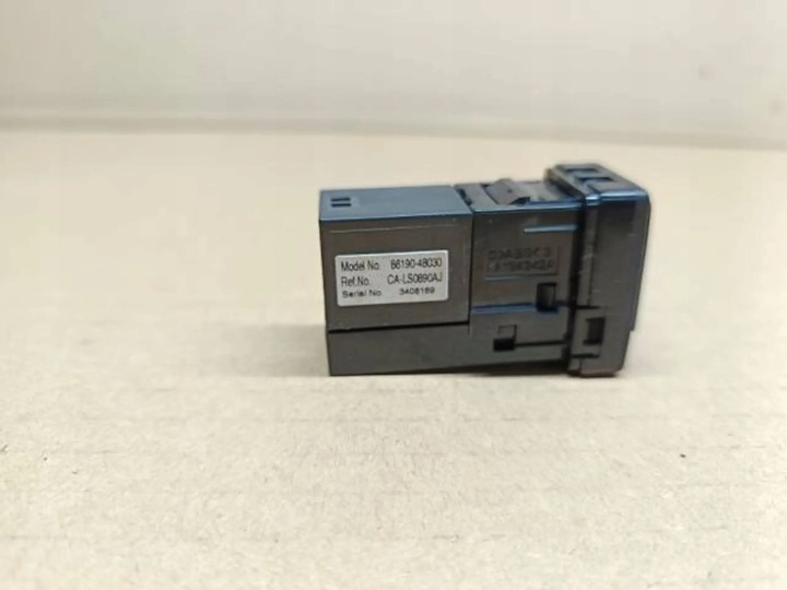 фото №6, Гніздо aux usb 86190-48030 toyota prius plus +