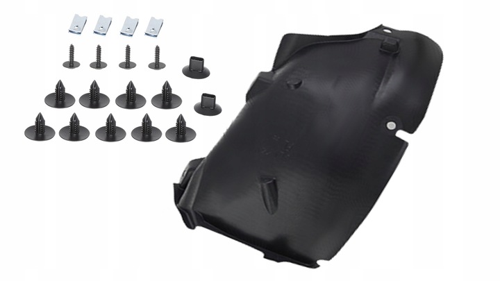 фото №1, Подкрылок передние + клипсы l cz1 renault clio iv 4