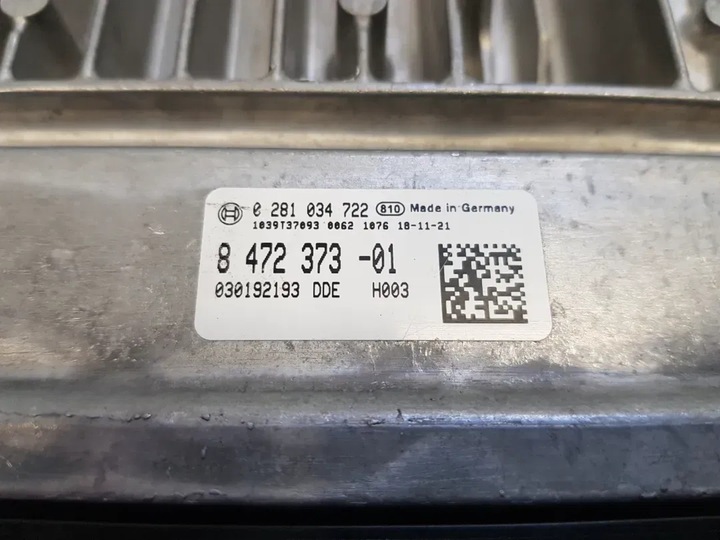 фото №5, Комп'ютер блок керування двигуна bmw 0281034722 dde b58b