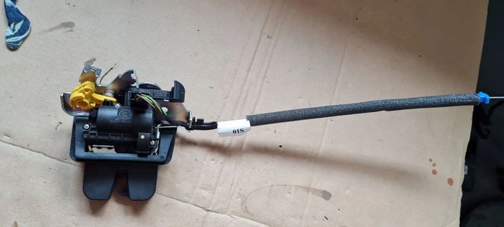 фото №1, Q7 4m ii замок крышки багажника зад трос доводчик 4m0827506d