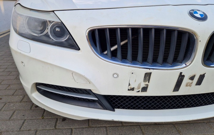 фото №7, Bmw z4 e89 09-12 бампер перед передний pdc распылители 300 альпийский белый kpl