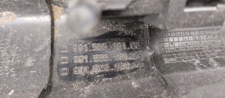 фото №6, Защита левая обшивка стойка левая porsche 911 991 991555181
