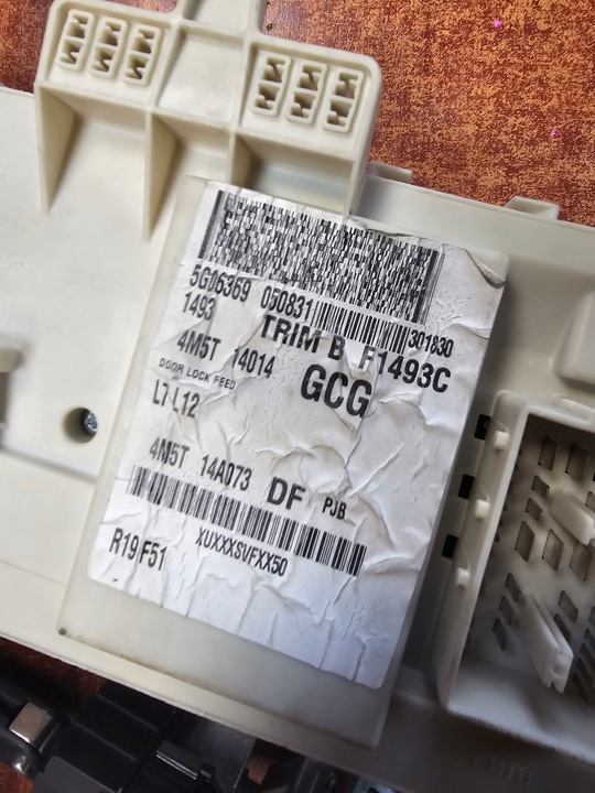 фото №8, Набір імобілайзер стартовий комп'ютер прилади коробка замок запалювання ford focus mk2 2.0b